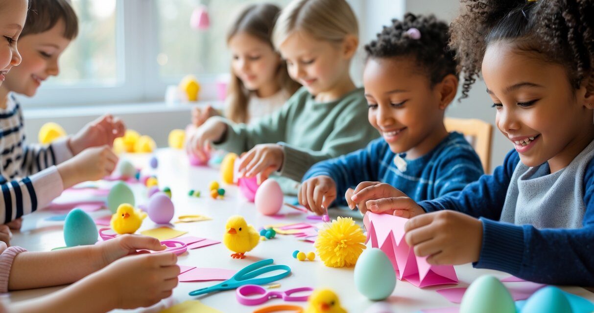 Sjove påskeaktiviteter: Lav gækkebreve med børn