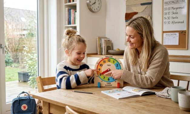 Gør hverdagen til en øvelse i at lære klokken