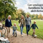 Gør søndagen til familiens faste aktivitetsdag